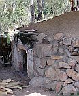 Front of kiln